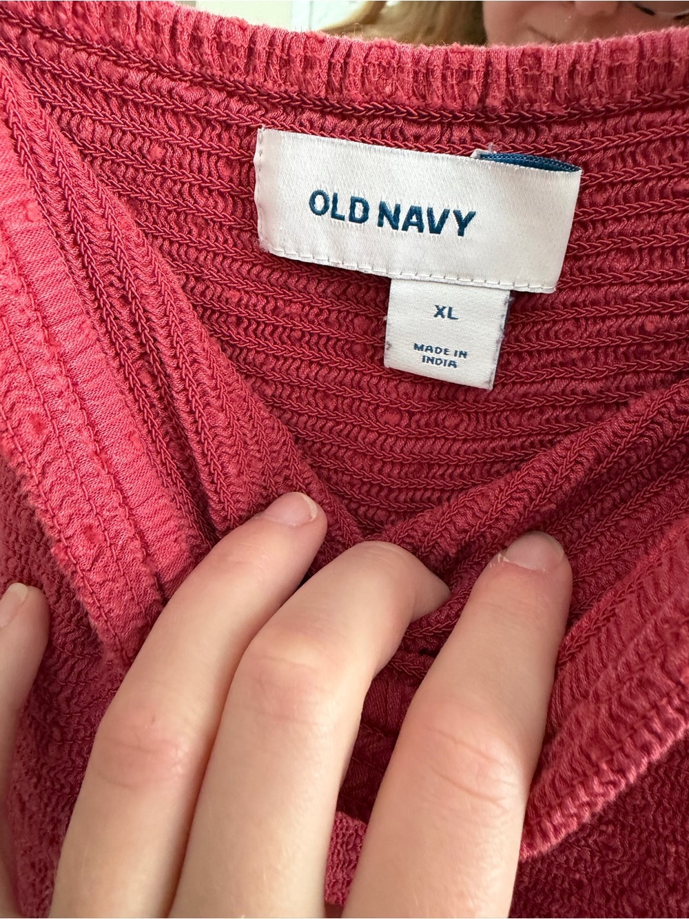 Old Navy Ribbed Dress in Raspberry - Picture 6 of 7